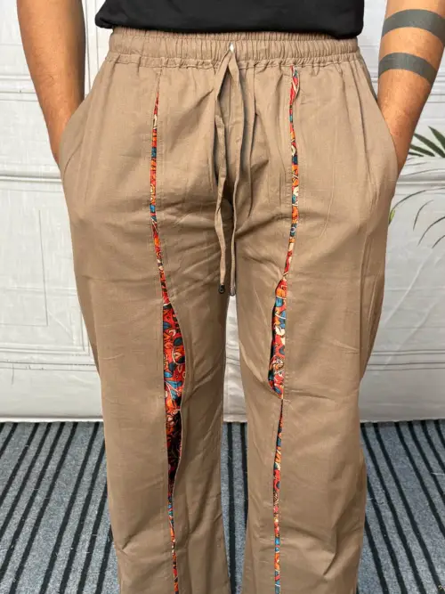 Men Classic Brown Designer Pajama