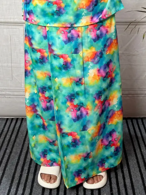 Men Heart Motif Print Pajamalungi