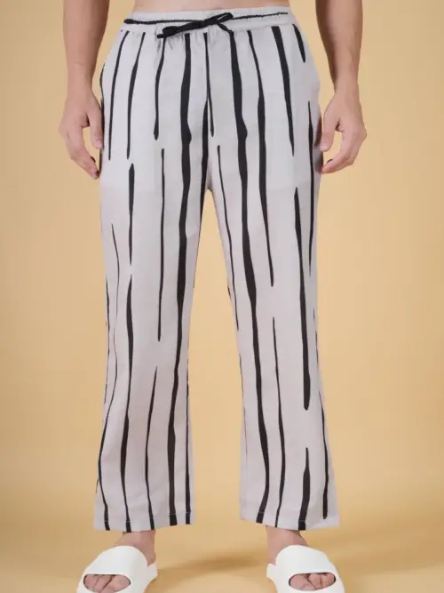 Minimalist Long Stripe Pajama