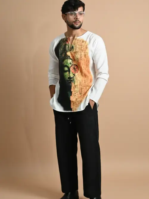 Sattva Style Cotton Kurta for Men