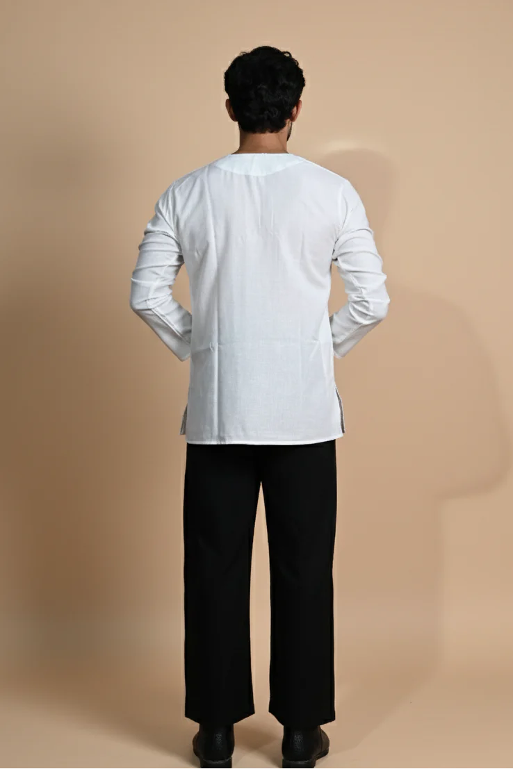 Sattva Style Cotton Kurta for Men - Image 3