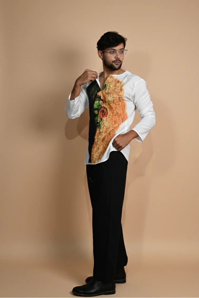 Sattva Style Cotton Kurta for Men - Image 5