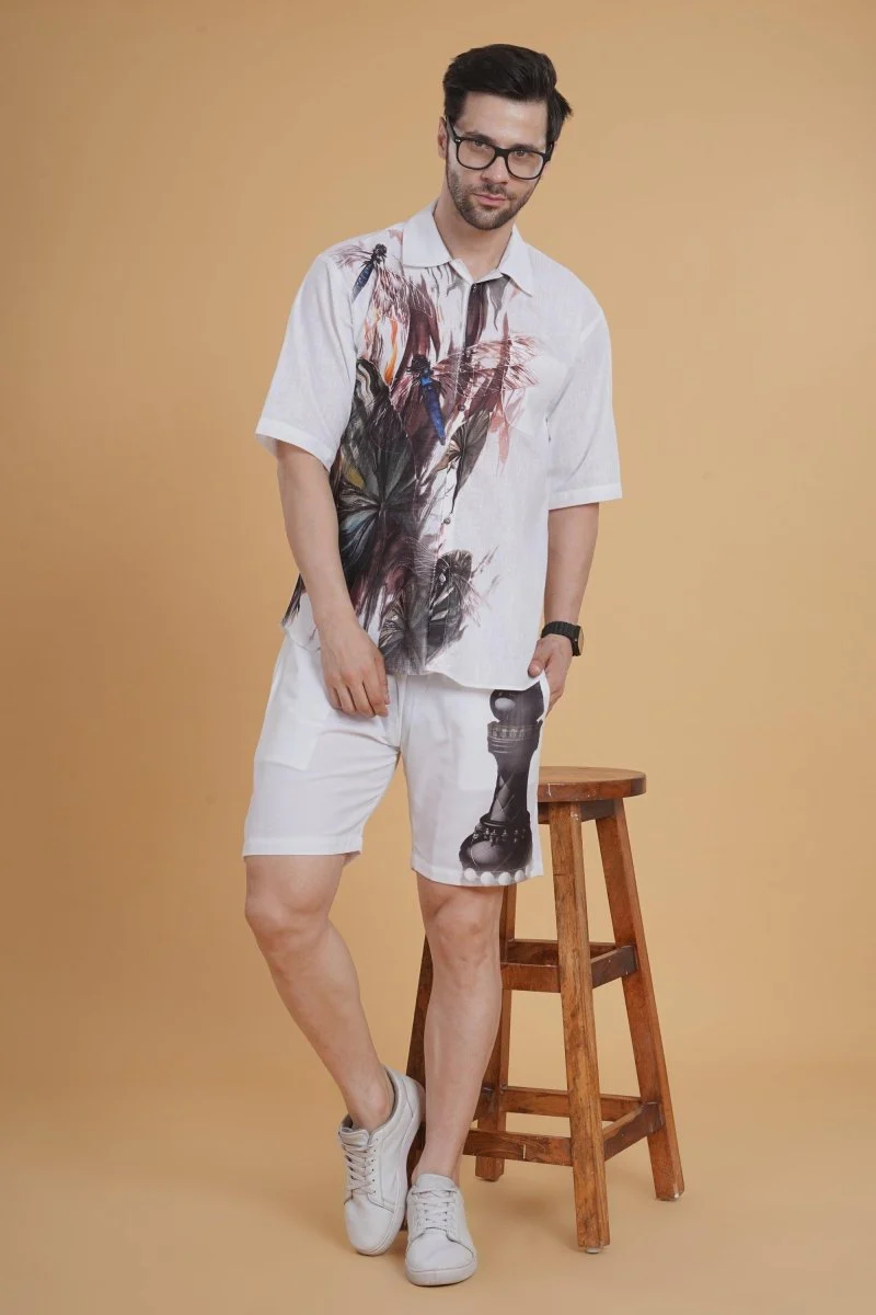 Tropical Checkmate Shirt - Image 3