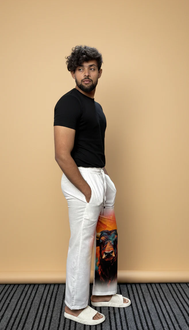 Men Bull Art Pajama - Image 3