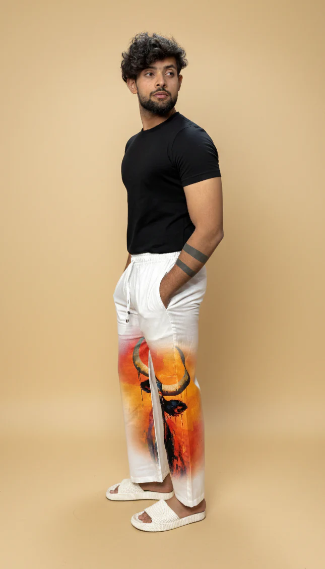Men Bull Art Pajama - Image 4