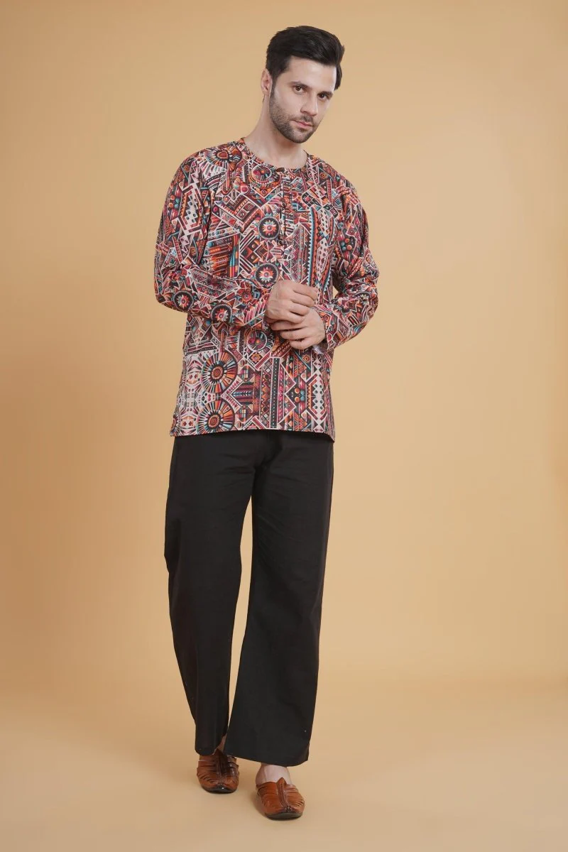 Boho Blaze Kurta - Image 2