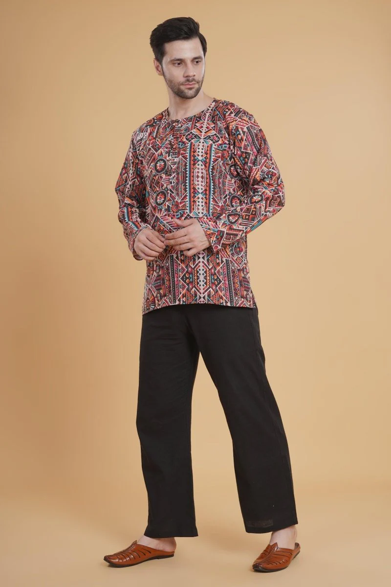 Boho Blaze Kurta - Image 4