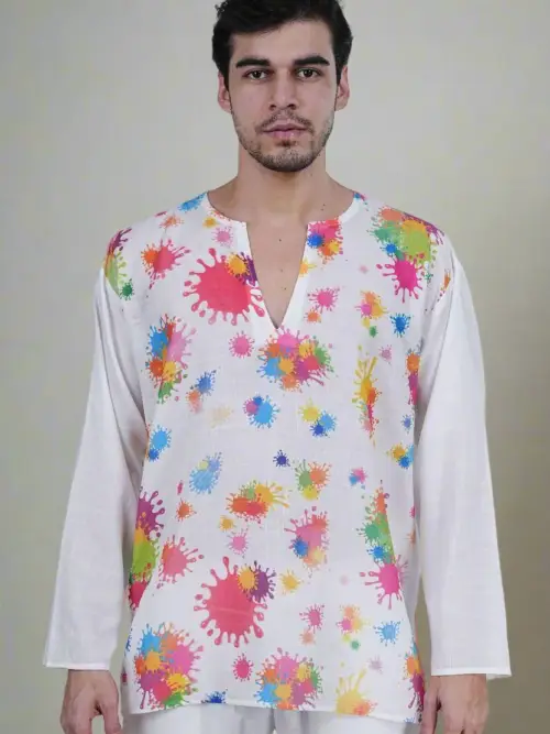 Color Burst Kurta
