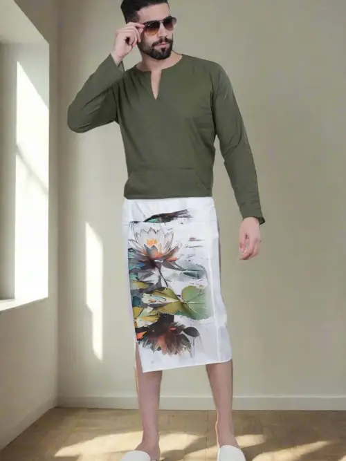 Serene Lotus Ensemble Pajamalungi
