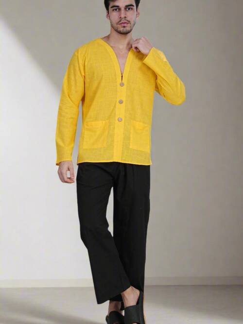 Yellow Elegance Kurta