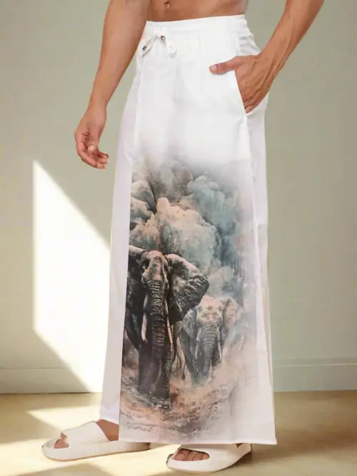 Elephant Motif Pajamalungi