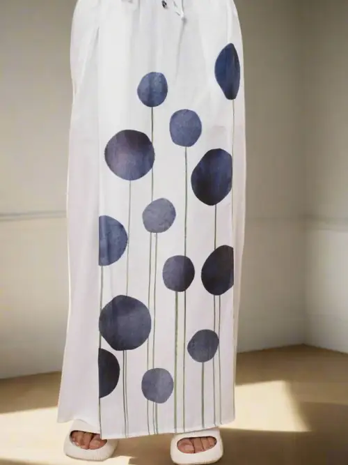 Navy Blossom Pajamalungi
