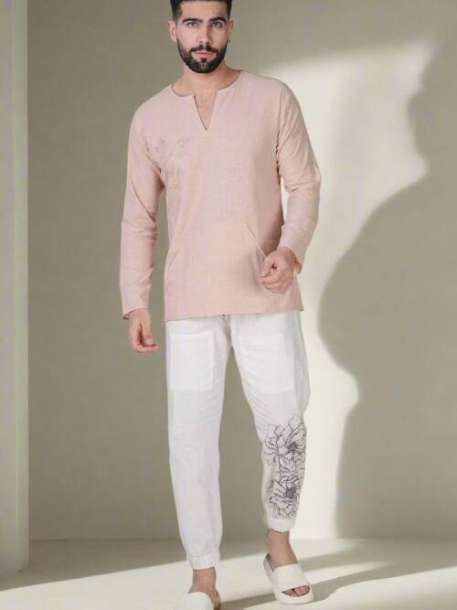 Blush Bloom Ensemble Kurta