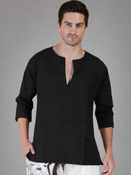 Plain Body fit Cotton Kurta