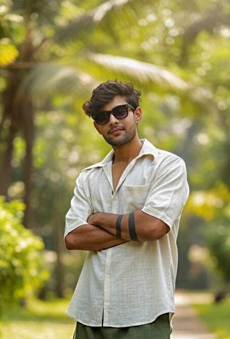Men Solid Traditional Half Sleeves Cream Kurta - Limited Edition