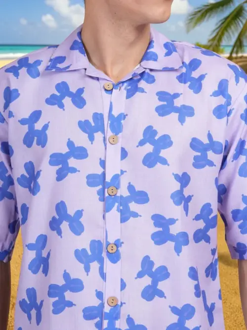 Indigo Bloom Shirt